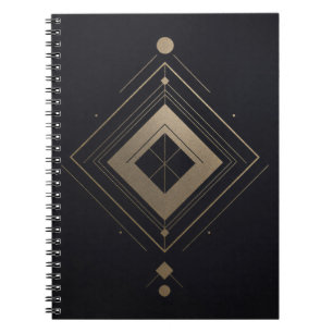 Carnet Axe Doré