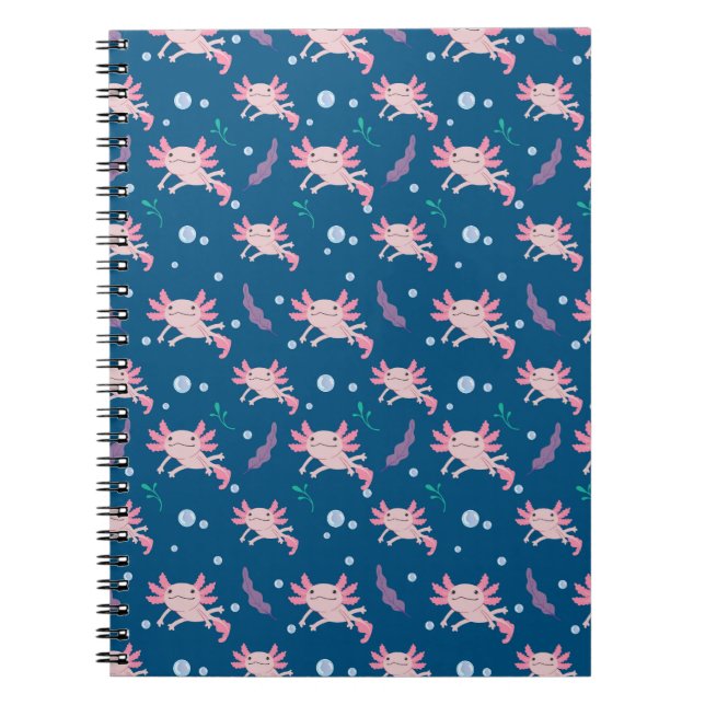 Carnet Axolotl ilustracion (Devant)
