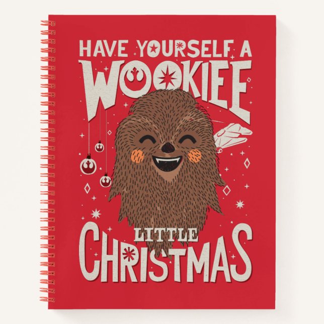 Carnet Ayez Un Petit Noël Wookiee (Devant)
