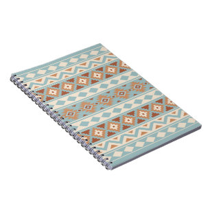 Carnet Aztec Essence Ptn IIIb Blue Cream Terracottas