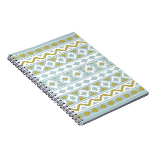 Carnet Aztec Essence Ptn IIIb Or Blanc & Canard Oeuf Bleu