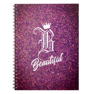 Carnet B Beau rose
