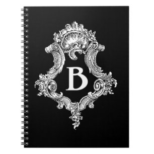 Carnet B Monogramme initial