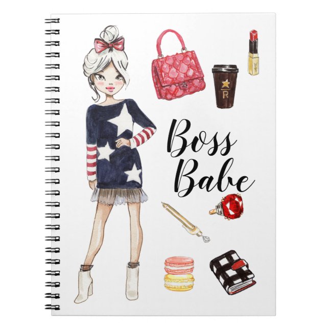 Carnet Babe Boss (Devant)