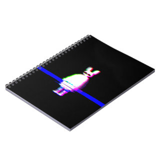 Carnet Babu Glitchcore Spiral Notebook