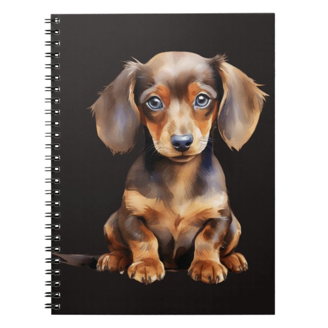 Carnet Baby Dachshund (Devant)