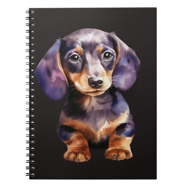 Carnet Baby Dachshund (Devant)