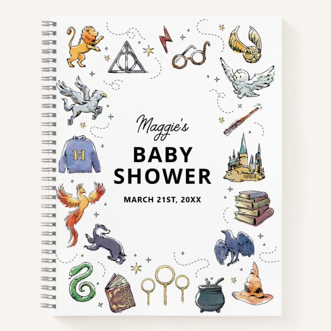 Carnet Baby shower de Harry Potter Icon (Devant)