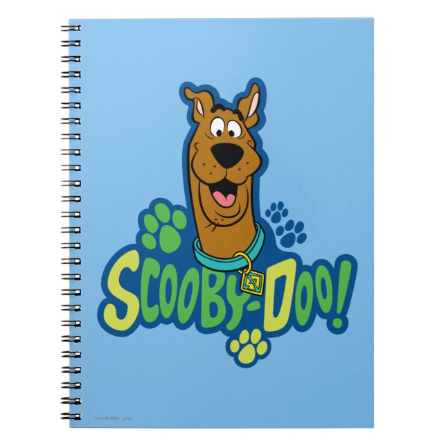 Carnet Badge de caractère Empreinte de patte Scooby-Doo (Devant)