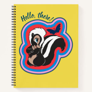 Carnet Badge de fleurs et papillons Bambi