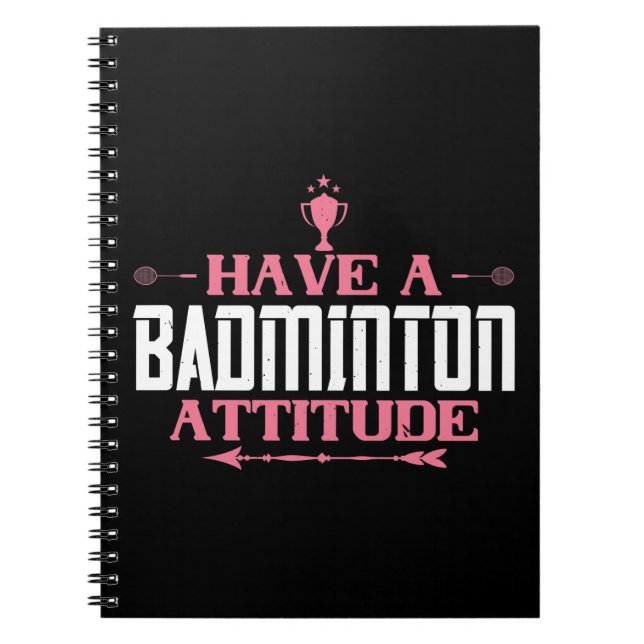 Carnet Badminton - Avoir une attitude badminton (Devant)