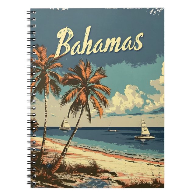 Carnet Bahamas Vintage (Devant)