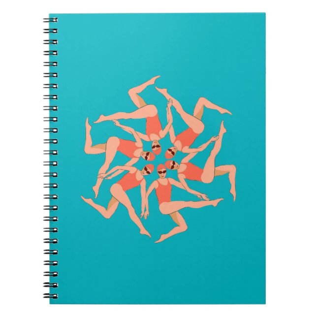 Carnet Baigneurs - Baignade synchronisée (Devant)
