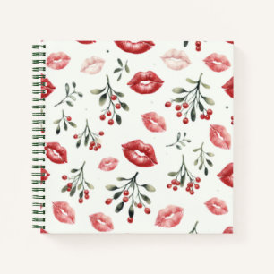 Carnet Baisers sous le gui