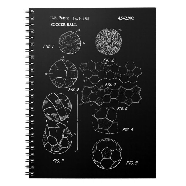 Carnet Bal de soccer Art brevet (Devant)