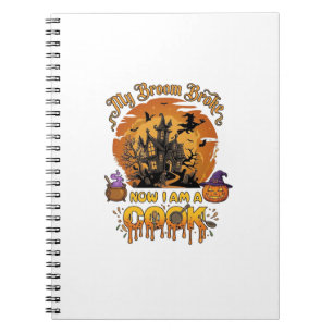 Carnet Balai Brisé Cuisine Maison Hantée Halloween Chaudr