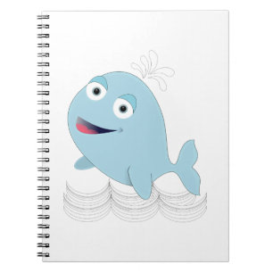 Carnet Baleine bleue