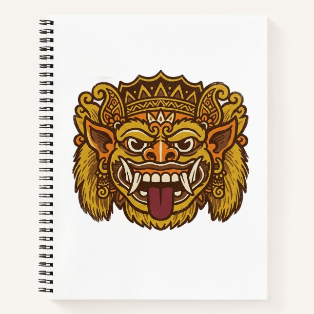 Carnet Balinese Cultural Barong  (Devant)