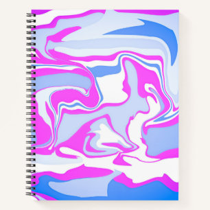 Carnet Balisage rose et bleu