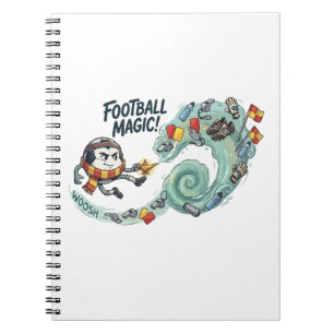 Carnet Balle de Football Génie Magique Cadeau Drôle de Fo