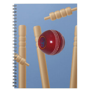 Carnet Balle Et Pompes De Cricket,