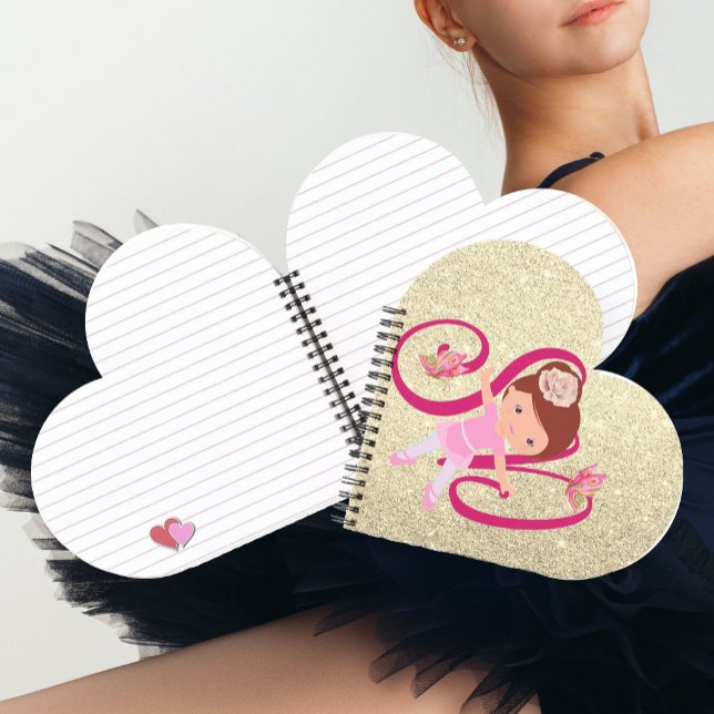 Carnet Ballerina Butterfly amis Tutu Ballet Girl (Ballerina Butterfly friends Tutu Ballet Girl Notebook)