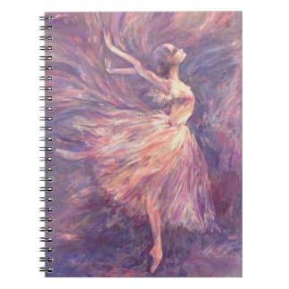 Carnet Ballerina dans un Arabesque