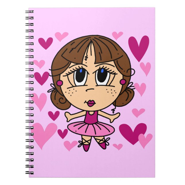 Carnet Ballerina Girl (Devant)
