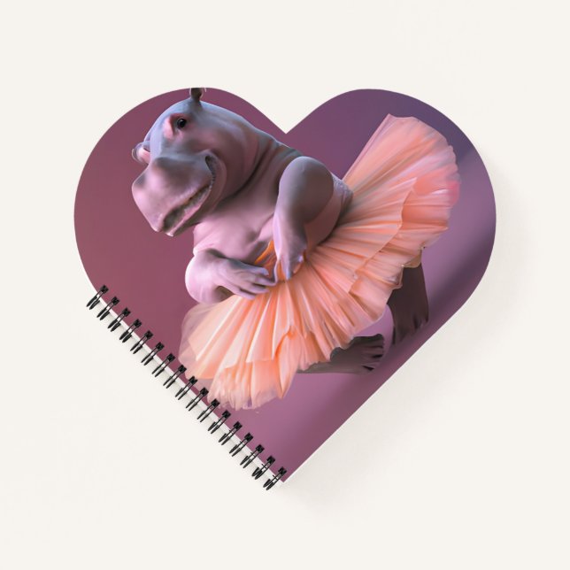Carnet Ballerina Hippo (Devant)