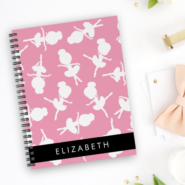 Carnet Ballerina Motif, Filles de ballet, Danse, Votre No (Créateur téléchargé)