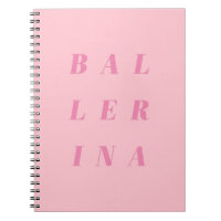 Ballerina rose Conception de texte pour danseurs d