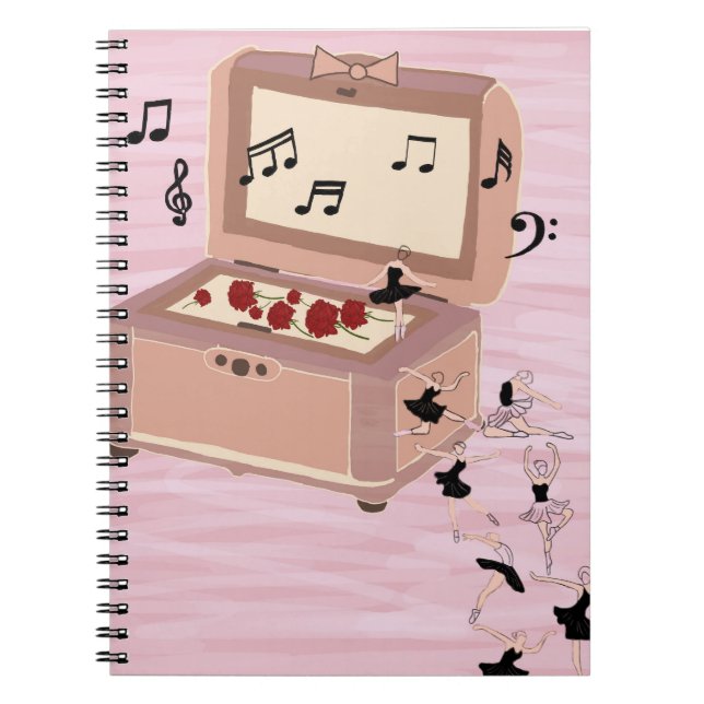 Carnet Ballerina Symphony in a Box - Ballerina Art (Devant)