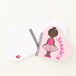 Carnet Ballet personnalisé Ballerina Dance Enseignant Ros