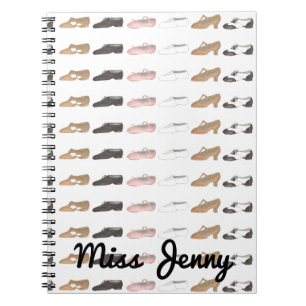 Carnet Ballet Tap Jazz Dance Chaussures Enseignant