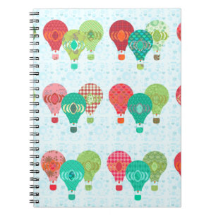 Carnet Balloirs rétro amusants Pastel Motif amusant