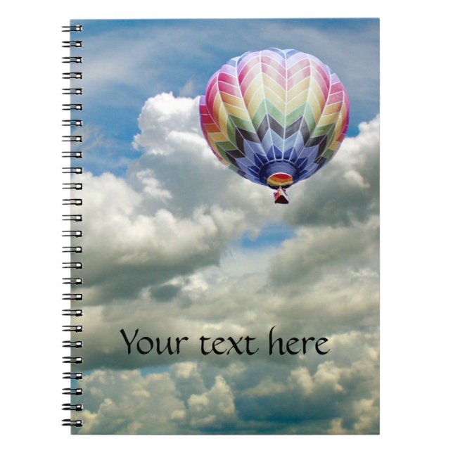 Carnet - Ballon à air chaud (Devant)