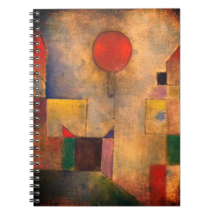 Carnet Balloon rouge par Paul Klee