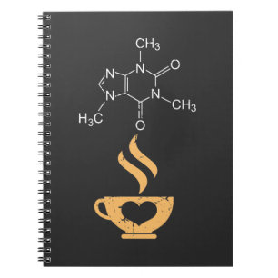 Carnet Ballots de la Science d'amant de café de cadeau de