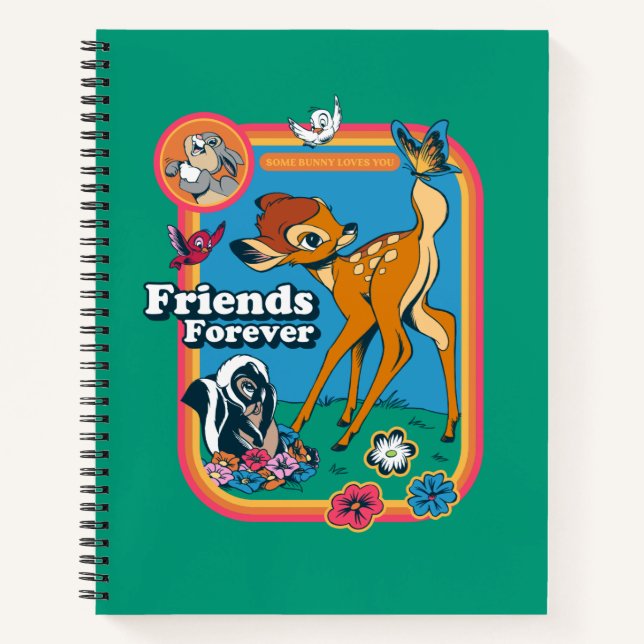 Carnet Bambi et ses amis | Amis pour toujours (Devant)