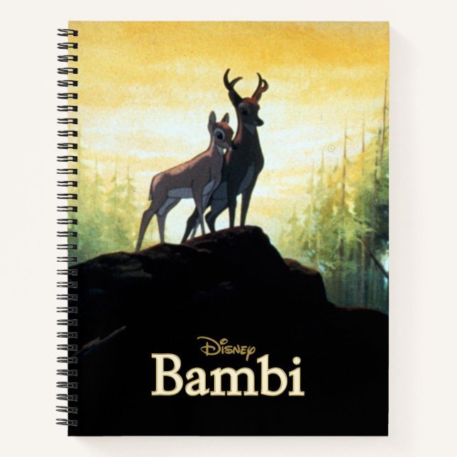 Carnet Bambi & Faline sur Cliff (Devant)