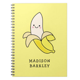 Carnet Banana Kid's Cute Kawaii