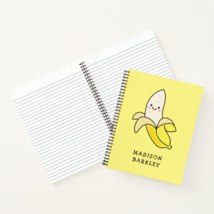 Carnet Banana Kid's Cute Kawaii