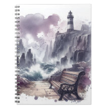 Banc devant le phare