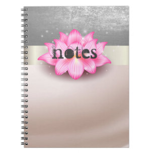 Carnet Bande de lotus adorable
