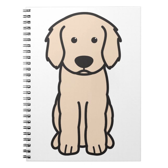 Carnet Bande dessinée de chien de Labradoodle (Devant)