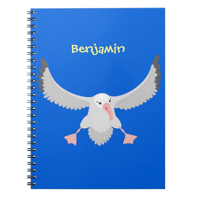 Carnet Bande dessinée de l'oiseau mûre albatros (Devant)
