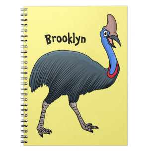 Carnet Bande dessinée d'oiseau joyeux