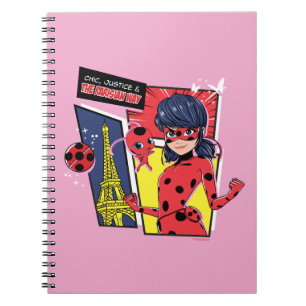Carnet Bande dessinée Miraculaire Ladybug Parisienne