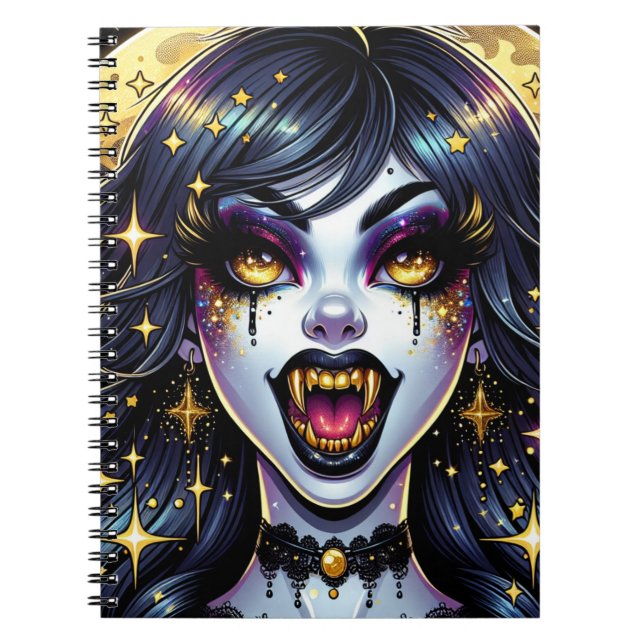 Carnet Bande dessinée Style Vampire Halloween Party (Devant)