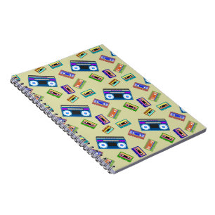 Carnet Bandes Cassette Amant Vintage Rétro Anciens Enregi